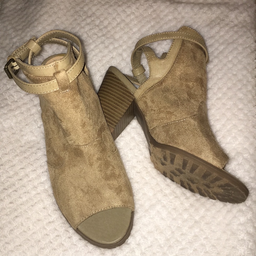 Peep Toe Booties